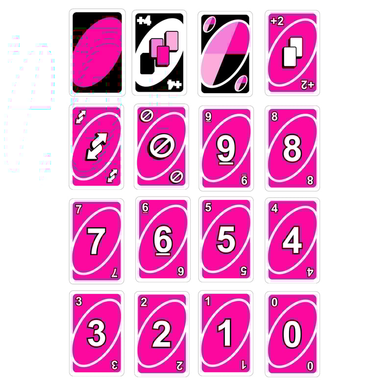 Custom Doll Uno Cards And Box Template Fully Editable 0