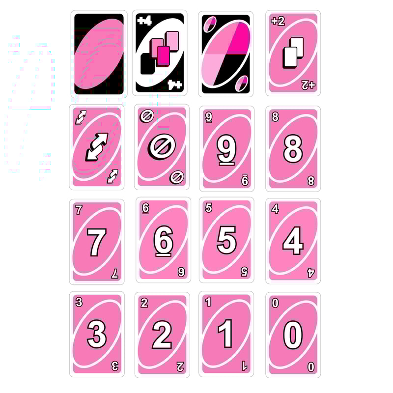 Custom Doll Uno Cards And Box Template Fully Editable 3