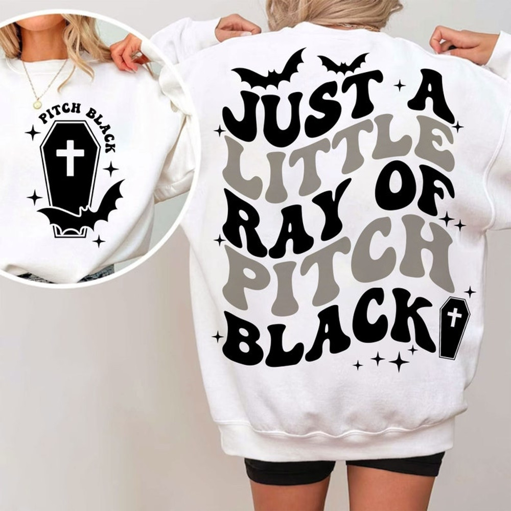 Just A Little Ray Of Pitch Black SVG Halloween Svg Halloween Png Witch Svg Halloween Shirt Svg Retro Halloween Png 4