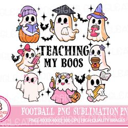 teaching my boos png,halloween teacher png,coquette pencil png,ghost teacher png,halloween png,cute ghost png,teacher pn