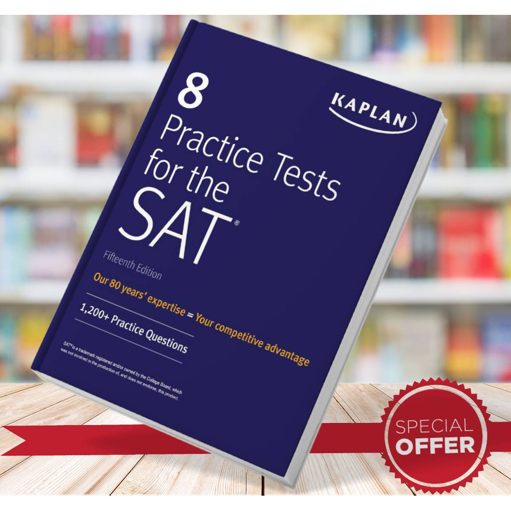 8 Practice Tests for the SAT Kaplan Test Prep.jpg