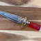 Red Color Resin Handle Dagger Knife.jpg
