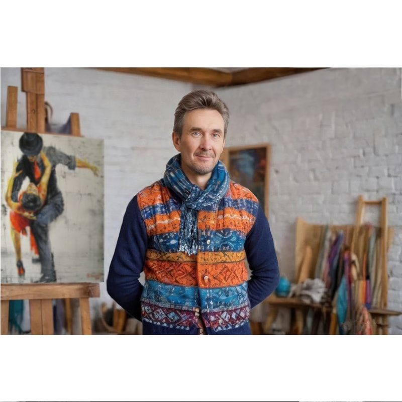 Tango Latin American Dancing HighResolution Digital File The Authors Painting 3