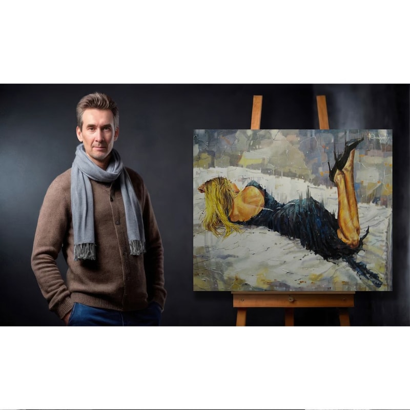 GlamourLovely LadyBeautiful WomanHighResolution Digital FileThe Authors Painting 2