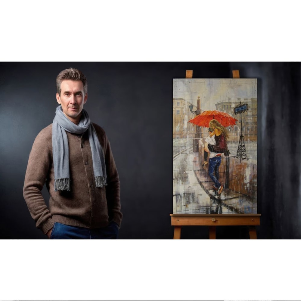 Love StorySweetheartsLoveDateHighResolution Digital FileThe Authors Painting 2