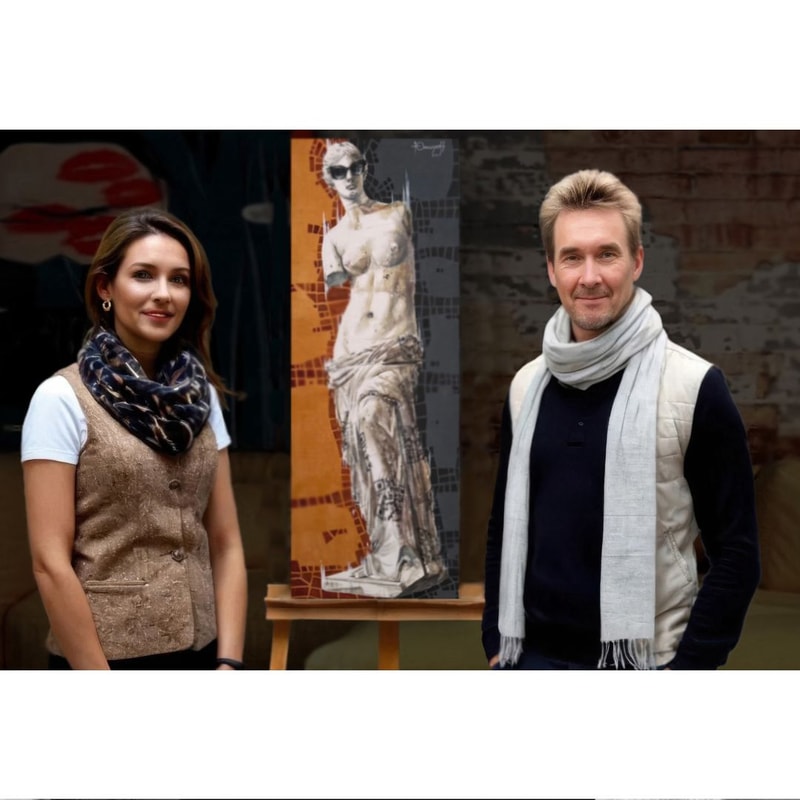 Venus De MiloDesign ItemsModern ArtHighResolution Digital FileThe Authors Painting 2