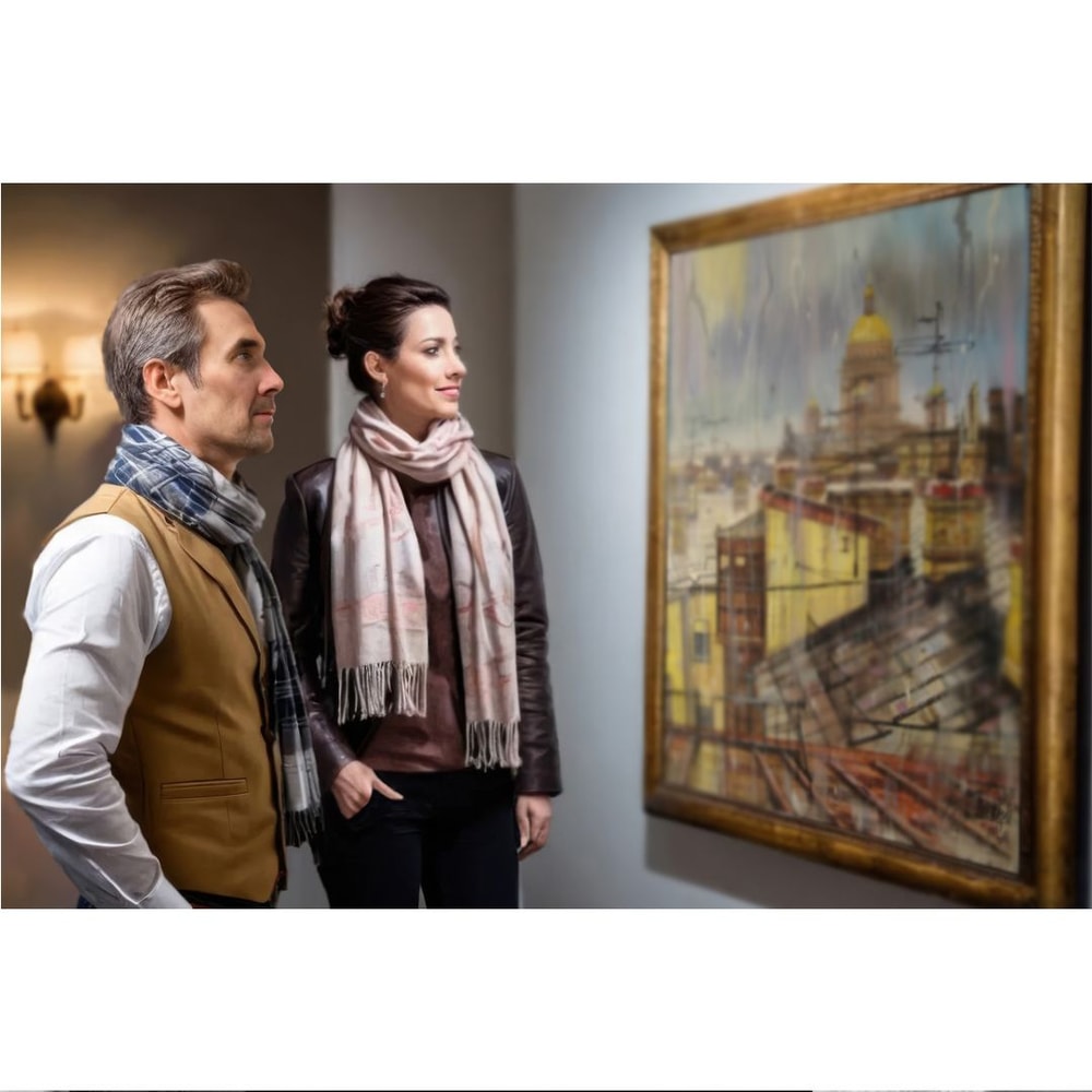 Saint Isaacs CathedralSaintPetersburgCity ViewHighResolution Digital FileThe Authors Painting 2