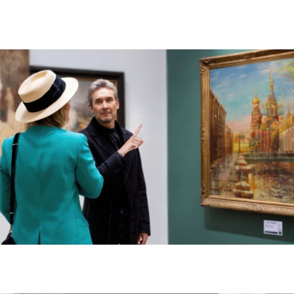 Griboedov CanalSaintPetersburgCity ViewHighResolution Digital FileThe Authors Painting 2