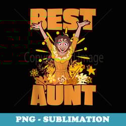 disney encanto pepa best aunt floral family - sublimation digital download