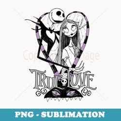 disney nightmare before christmas valentines true love - retro png sublimation digital download