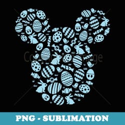 disney mickey mouse blue easter - png sublimation digital download