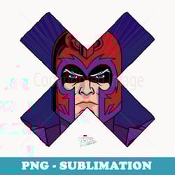 marvel x-men '97 magneto vintage classic comic x portrait - aesthetic sublimation digital file
