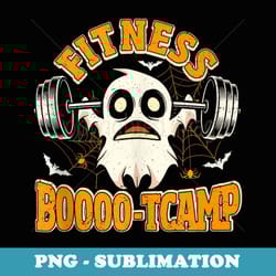 halloween fitness boo-tcamp gym ghost funny weightlifting - sublimation png file