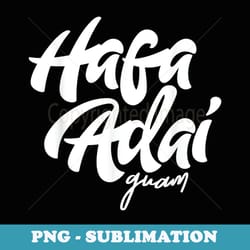 hafa adai guam - vintage s for guamanian 671 seal