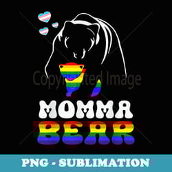 lgbt mama momma bear gay pride proud mom mothers day - high-resolution png sublimation file