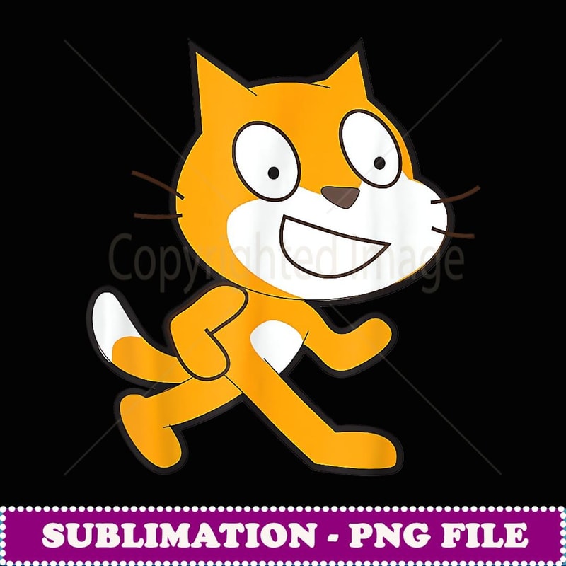 Scratch Programming Png Scratch Programming Language Official Mascot Cat - Sublimati | Inspire ...