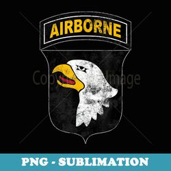 u.s army 101st airborne division paratrooper veteran flag - instant sublimation digital download