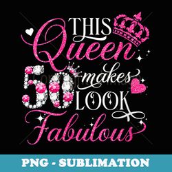 s s chapter 50 est 1972 50 years old 50th birthday queen - instant sublimation digital download