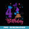 My 4th Birthday Happy Little Mermaid On Her Birthday - Special Edition Sublimation PNG File