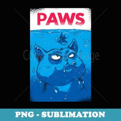 paws funny angry cat fish meme parody - fishing cat lovers