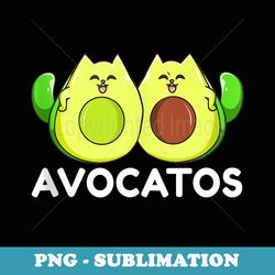 avogato avocado cat avocatos cat - png transparent sublimation file