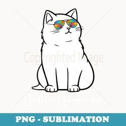 autism awareness autism cat autism parents - signature sublimation png file