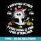 Cat I Survived School Pre-K Teacher Life Everything Is Fine - Premium PNG Sublimation File