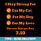 Chronic Disease Day 7.10 I StayStrong for Cat and Dog - Instant PNG Sublimation Download