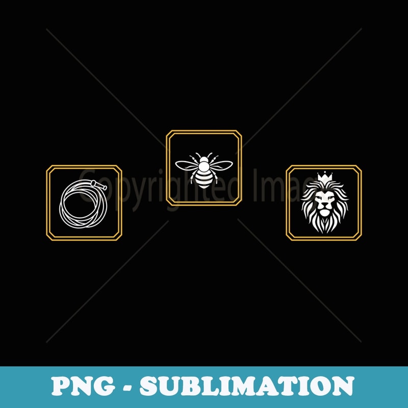 Hose bee lion - Stylish Sublimation Digital Download