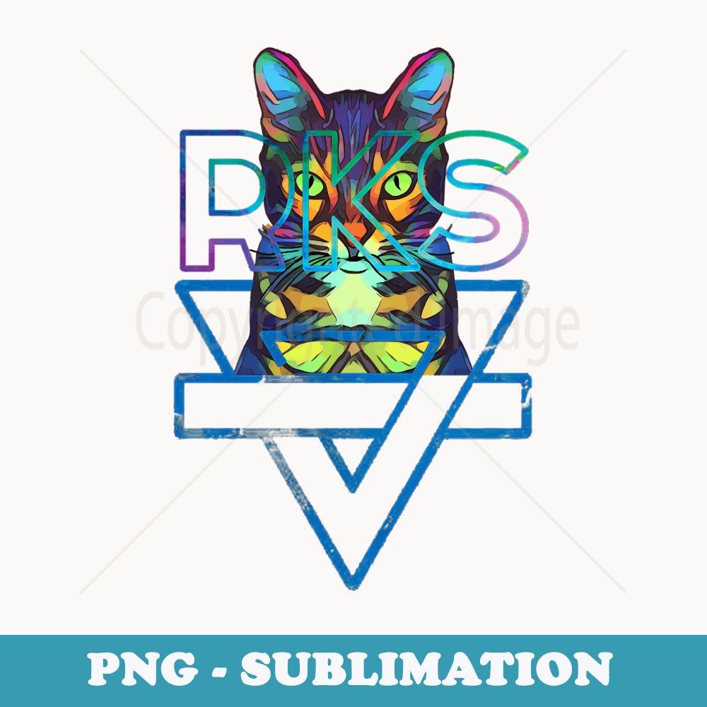 Cats Rainbow Kitten Surprise Cute Cat - Instant Sublimation Digital Download