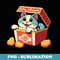 Funny Cat Kitten Nuggets Fast Food Cat foodie - Special Edition Sublimation PNG File