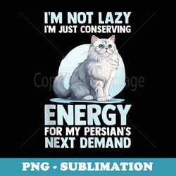 cat persian - special edition sublimation png file