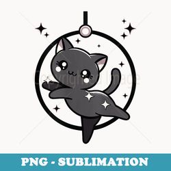 s aerial hoop cat, aerialist, cat lyra - premium sublimation digital download