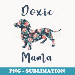 weiner-dog doxie mama dachshund mom mother day - instant png sublimation download