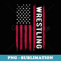 wrestling american usa flag funny wrestle men boy wrestling - instant png sublimation download
