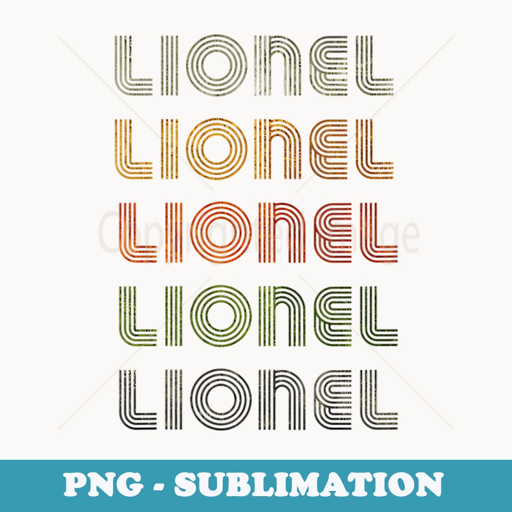 s Love Heart Lionel GrungeVintage Style Black Lionel - Instant PNG Sublimation Download