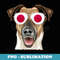 Smooth Fox Terrier Dog Japan Flag Sunglasses - PNG Transparent Sublimation Design