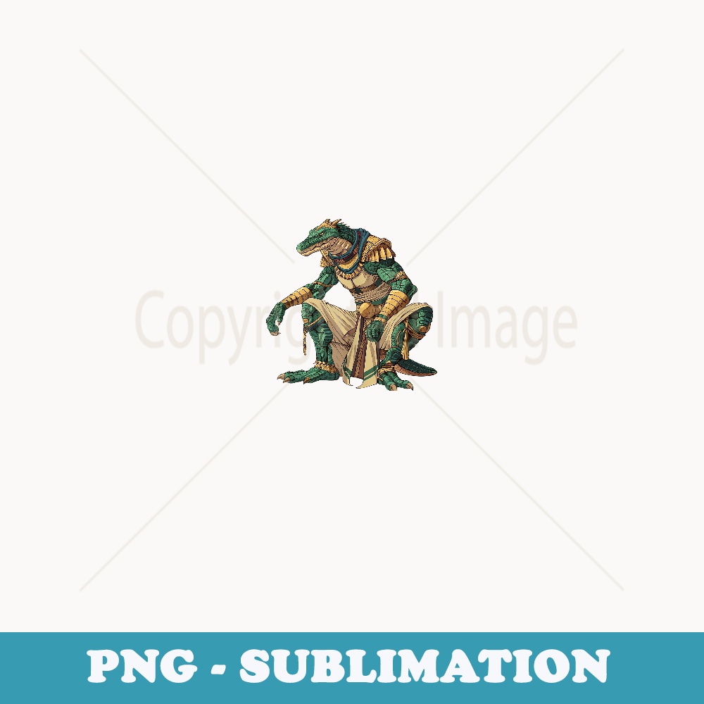 Egyptian Sobek Anime Ancient Egyptian Deity - Premium Sublimation Digital Download