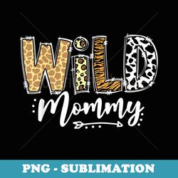 mommy of wild zoo mothers day animals lover mommy mama - instant png sublimation download