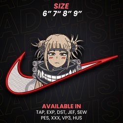 himiko toga inspired embroidery design