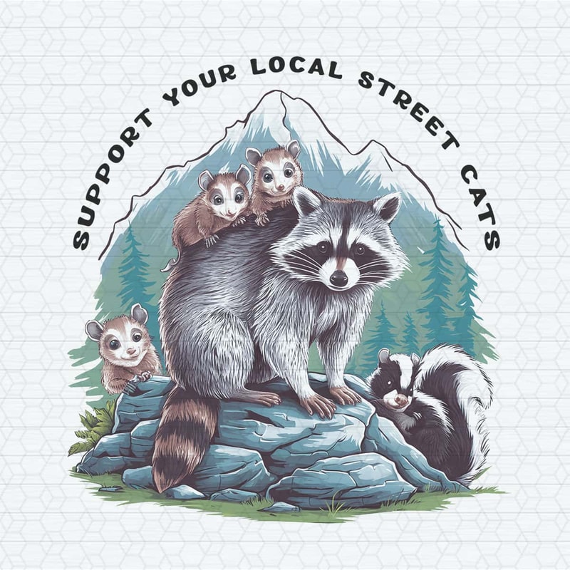 Funny Animal Support Your Local Street Cats PNG.jpg