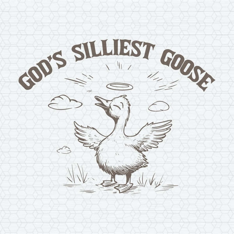 Vintage Gods Silliest Goose Angel SVG.jpg