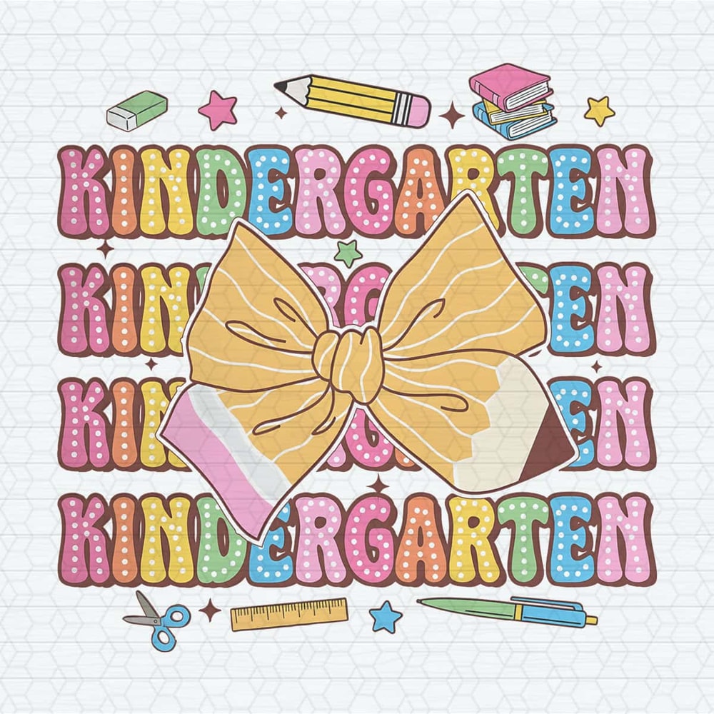 Retro Kindergarten Pencil Coquette Bow PNG.jpg