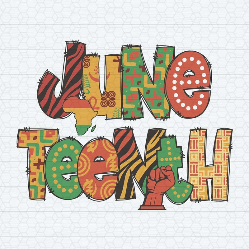 Retro Juneteenth Black Freedom SVG.jpg