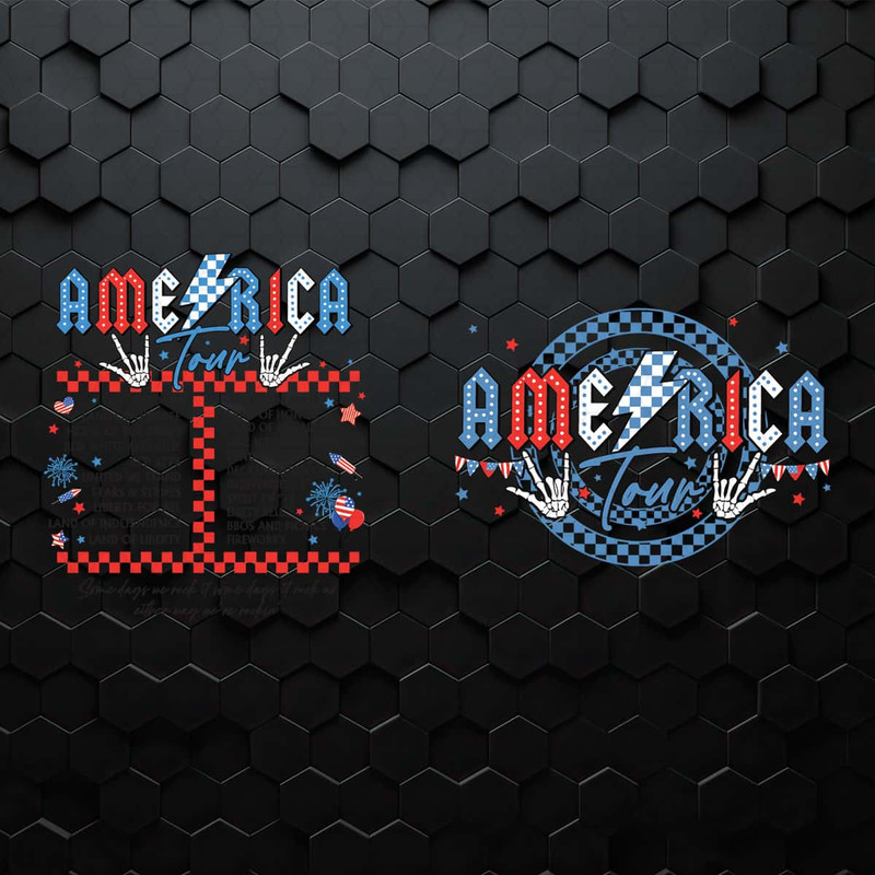 Retro America Tour Patriotic Freedom SVG.jpg