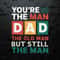 You Are The Man Retro Dad Life SVG.jpg