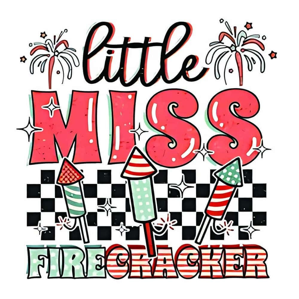 Little Miss Firecracker PNG American 4th July PNG Groovy 4th July Kids.jpg