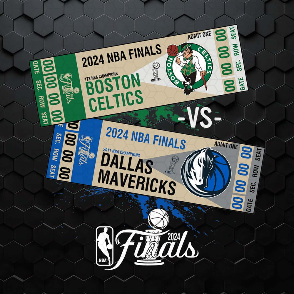 Celtics Mavericks 2024 NBA Finals Dueling Ticket SVG.jpg
