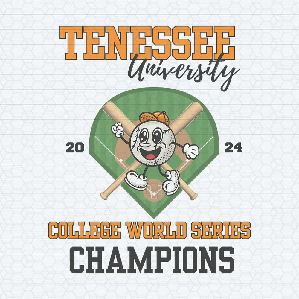 Tennessee University Baseball College Baseball Champions PNG.jpg