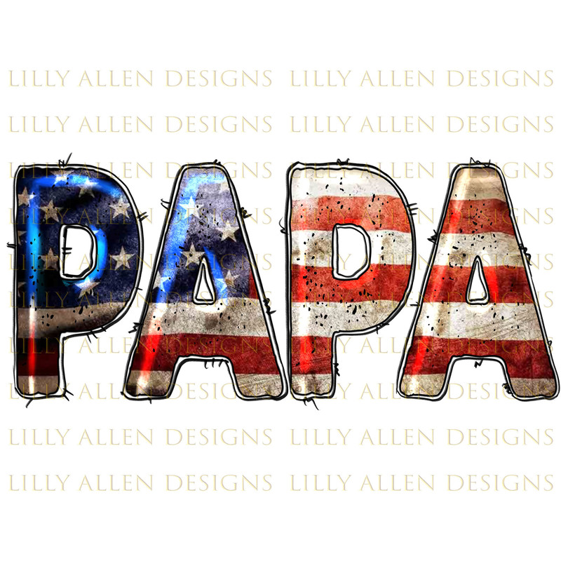 American Flag Papa Png Sublimation Design, Papa Png, American Papa Png, USA Png, Patriotic Papa Png, Father's Day Png Downloads.jpg